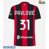 AC Milan Strahinja Pavlovic #31 Hjemmedrakt Dame 2026-27 Kortermet